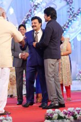 Hero Aadi Wedding Reception Photos